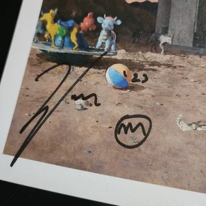 FL - MAMMOTH II - WOLFGANG VAN HALEN - Grande piatto promozionale firmato - Foto 1 di 3