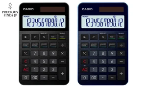 Casio S100NB Premium Calculator Aluminum Body Diamond Cut Finish Made in Japan - Picture 1 of 11