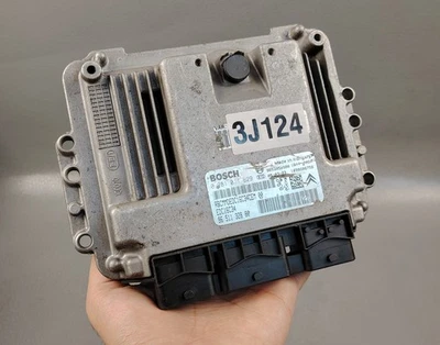 PEUGEOT 307 1.6 HDi T6 ENGINE CONTROL MODULE UNIT 0281011629 9651132880 EDC16C34 - Image 1 of 4