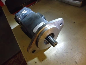 Pompa idraulica doppia originale OEM JLG P315B196FWAB07-65MRAB20-1 - Foto 1 di 3