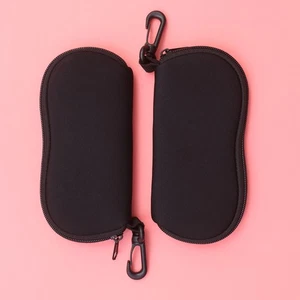  Borsa per occhiali da vista portatile 2 pezzi custodia per occhiali da sole multifunzione - Foto 1 di 12