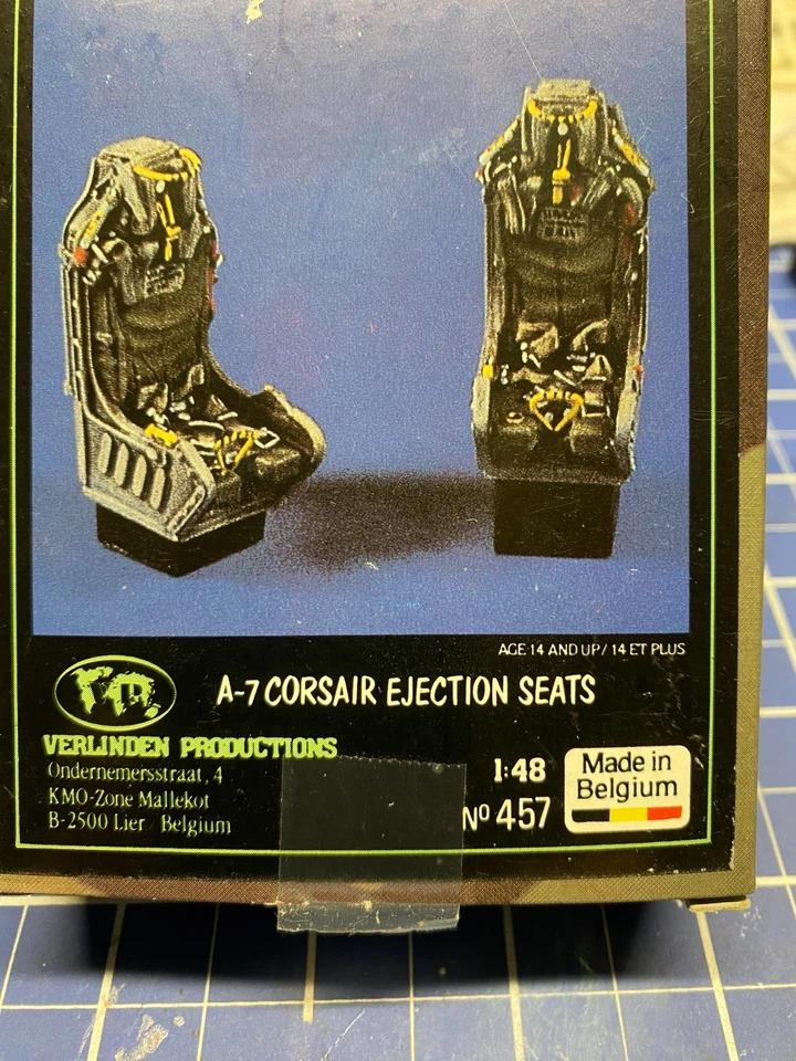 Verlinden 1/48 A-7D Corsair Ejection Seats (for Hasegawa Kit) - Image 1 of 1