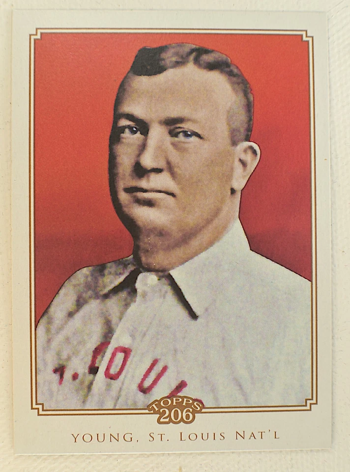 TOPPS 206 #122 CY YOUNG ST. LOUIS PERFECTOS, 2010 - Image 1 of 2