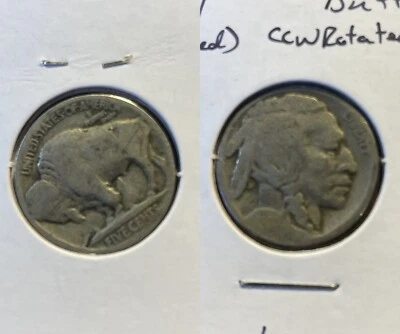 1924-D 5C Buffalo Nickel. CCW Rotated Die. Low Mintage. Restored. BNR-024 - Image 1 of 4