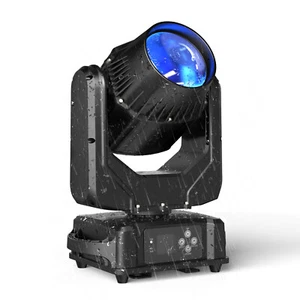 250W 8+16 Prism Waterproof Moving Head Light Gobo+Color Wheel Stage Beam Lights - Picture 1 of 8