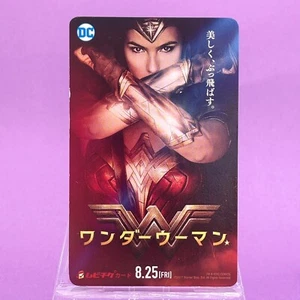 Tarjeta de boleto de película Wonder Woman 2017 Gal Gadot Patty Jenkins coleccionable 8827 - Imagen 1 de 6