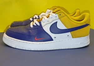 Nike Air Force 1 Low Mini Swoosh FC Barcelona Mens Size 12 Nike 823511-404 - Picture 1 of 7
