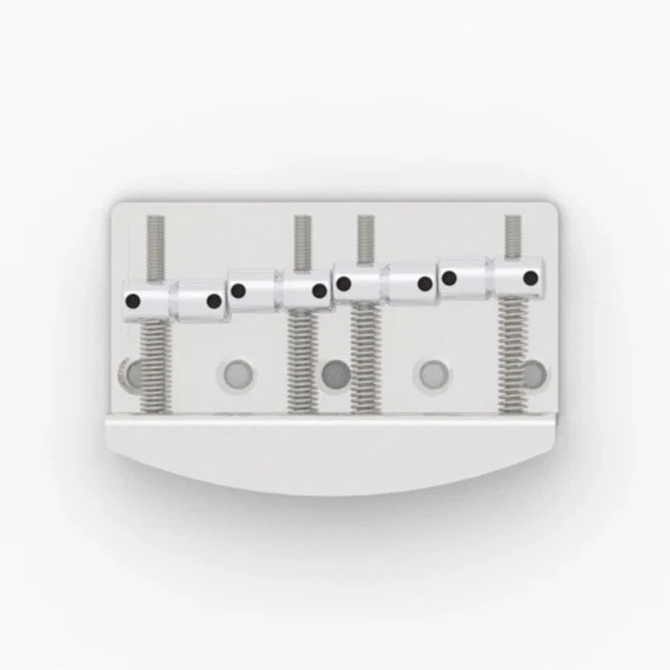 NEW Hipshot 4-String Vintage Style Bass Bridge, CHOOSE YOUR COLOR & SPACING! - Image 1 of 1