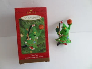 HALLMARK KEEPSAKE ORNAMENT TREE GUY, Artist Robert Chad.2000 - Picture 1 of 6