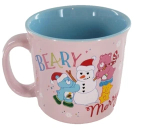 Care Bear Beary Merry Christmas Ceramic Coffee Mug Cup NEW - Picture 1 of 4