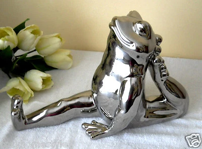 RANA EN YOGA MEDITACIÓN COBRA POSICIONES ZEN FIGURA ESTATUA FENG SHUI  Foto 1 de 4