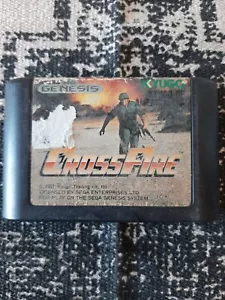 Cross Fire (Sega Genesis, 1991) *TESTED* - Picture 1 of 3