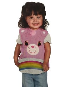 Care Bears Infant Girls Plush Pink Cheer Bear Costume 12-18 Months