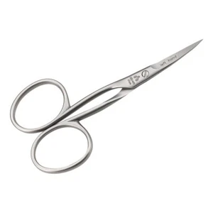 ALPEN PROFESSIONAL MATTED NAIL SCISSORS MANICURE LEFT HANDED / CURVED / 3.5" - Picture 1 of 1