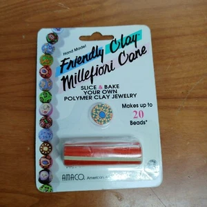 Femo Amaco Friendly Clay Millefiori Polymer Rod Crafts - Picture 1 of 3