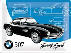 BMW 507 Touring Sport embossed metal sign 30cm x 40cm - Picture 1 of 1