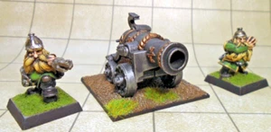 Warhammer Dwarf Cannon Painted OOP - Battle for Skull Pass Ver. - Picture 1 of 4