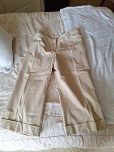 INC Womens Capri Pants, 16W Beige Great Shape! - Picture 1 of 4