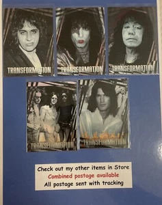 5x 2009 Press Pass KISS 360 Transformation Lenticular Cards No Doubles - Picture 1 of 11