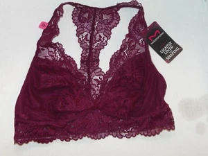 MAIDENFORM LIGHTLY LINED FOR SHAPING BRA - PURPLE - MED - RET 32.00(BRA-116) - Picture 1 of 4