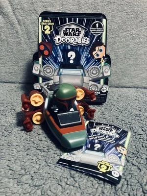 Disney Doorables Star Wars BOBA FETT con Han en Carbono Galactic Cruiser Serie 2 Foto 1 de 4