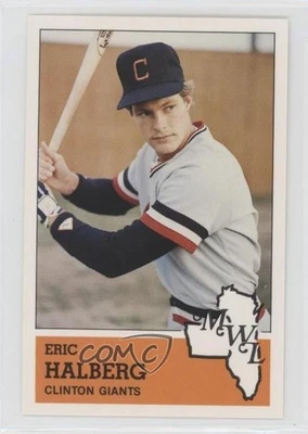 1983 Fritsch Midwest League Stars of Tomorrow Eric Halberg #178 - Image 1 of 2