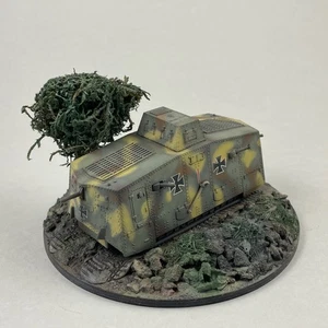 A7V German Tank WWI Pro Painted Conversion Diecast Tank Model Altaya 1/72 Scale - Picture 1 of 9