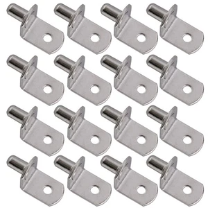 25 PIEZAS Soporte Laminado en Forma de L Clavijas de Estante Soportes de Metal - Imagen 1 de 10
