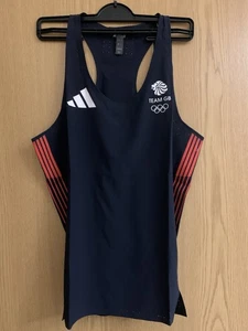 Adidas Adizero Men’s Running Singlet Team GB Size XS Brand New With Tags - Picture 1 of 5