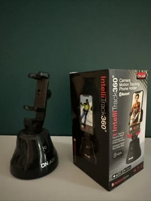 Tzumi IntelliTrack360 Bluetooth Portable Camera Motion Tracking Phone Holder New - Image 1 of 3