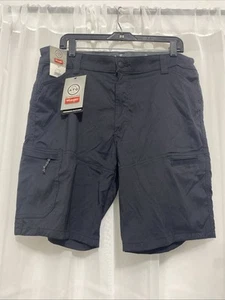 Wrangler - Mens Cargo Black Shorts - Size 36 - Picture 1 of 13