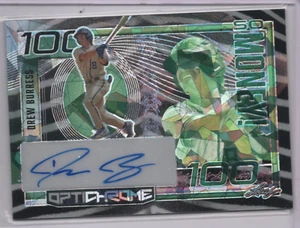 2023 Leaf Optichrome Drew Burress So Money! Zebra AUTO RC 1/1 GEORGIA TECH - Picture 1 of 1