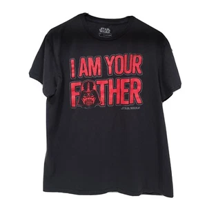 Camiseta Fifth Sun Star Wars I Am Your Father Gráfica Negra Para Hombre L Grande - Imagen 1 de 4