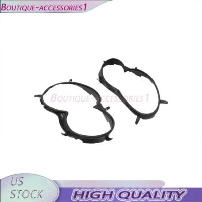 Par de lentes de junta de faros laterales para Benz W209 CLK 2003-2009 EE. UU. Foto 1 de 4