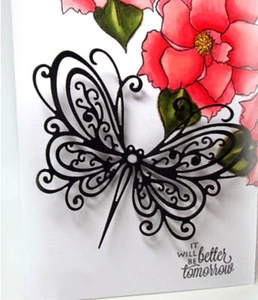 Metal Cutting Dies Card Embossing Craft Butterfly DIY Stencil Scrapbooking Album - Picture 1 of 5