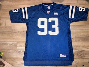 Dwight Freeney #93 Indianapolis Colts NFL Super Bowl Reebok Jersey 2XL 2X - Picture 1 of 4