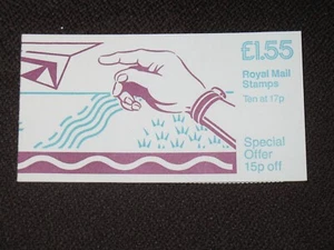 GB 10x17p Stamp Booklet 1985, Unused - Picture 1 of 4