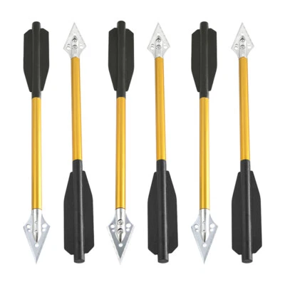 6.7" Arrows Aluminum Shaft Crossbow Bolts Archery Target Blade Arrowhead Hunting - Image 1 of 4