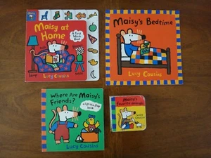 Vintage Lot of 4 MAISY Mouse Toddler Books - Bedtime, At Home, Friends, Animals - Imagen 1 de 6