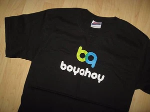 BoyAhoy Gay Chat Hookup Site T Shirt Small - LGBTQ Queer Pride Boy Ahoy Tee - Picture 1 of 4