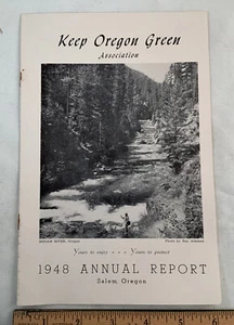 Keep Oregon Green Association, Jahresbericht 1948, Salem, Oregon - Bild 1 von 5