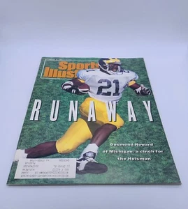 Sports Illustrated Desmond Howard Heisman Gewinner 1991 Michigan Wolverines NCAA - Bild 1 von 2