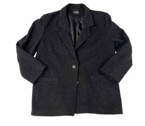 Vintage Sabena Size 14 Wool And Cashmere Blend Grey Coat Exc Condition - Picture 1 of 4