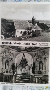 Wallfahrstskirche Maria Troft im Allgäu AK Postkarte 2450 - Picture 1 of 2