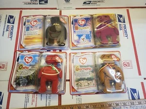 Ty Teenie Beanie Baby Germania The Bear Rare Retired McDonalds 1999 NIP - Picture 1 of 6