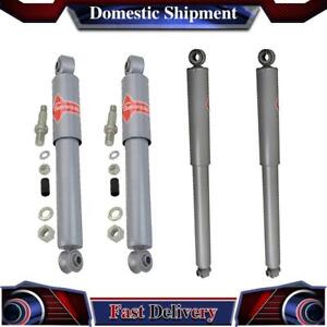 KYB 4X Front Rear Left Right Shocks Absorber For GMC R1500 SUBURBAN 5.0L 1987