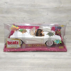 Bratz the Movie RC Car 1962 Corvette in Original Box FM Radio White MGA - Picture 1 of 21