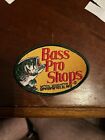 BASS PRO SHOPS FISHING TACKLE LURES EQUIPMENT ADVERTISING LOGO VINTAGE PATCH 4x3