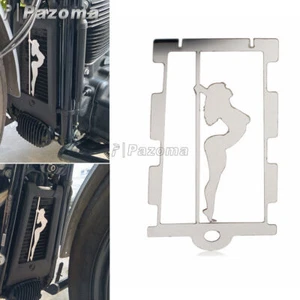 Radiator Grill Guard Chrome For Harley Davidson Softail Street Bob FXBB 2018-21 - Picture 1 of 5