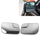 Heated Rearview Rear View Mirror Glasses Fit Ford Explorer 2011-2019 Pair  White
